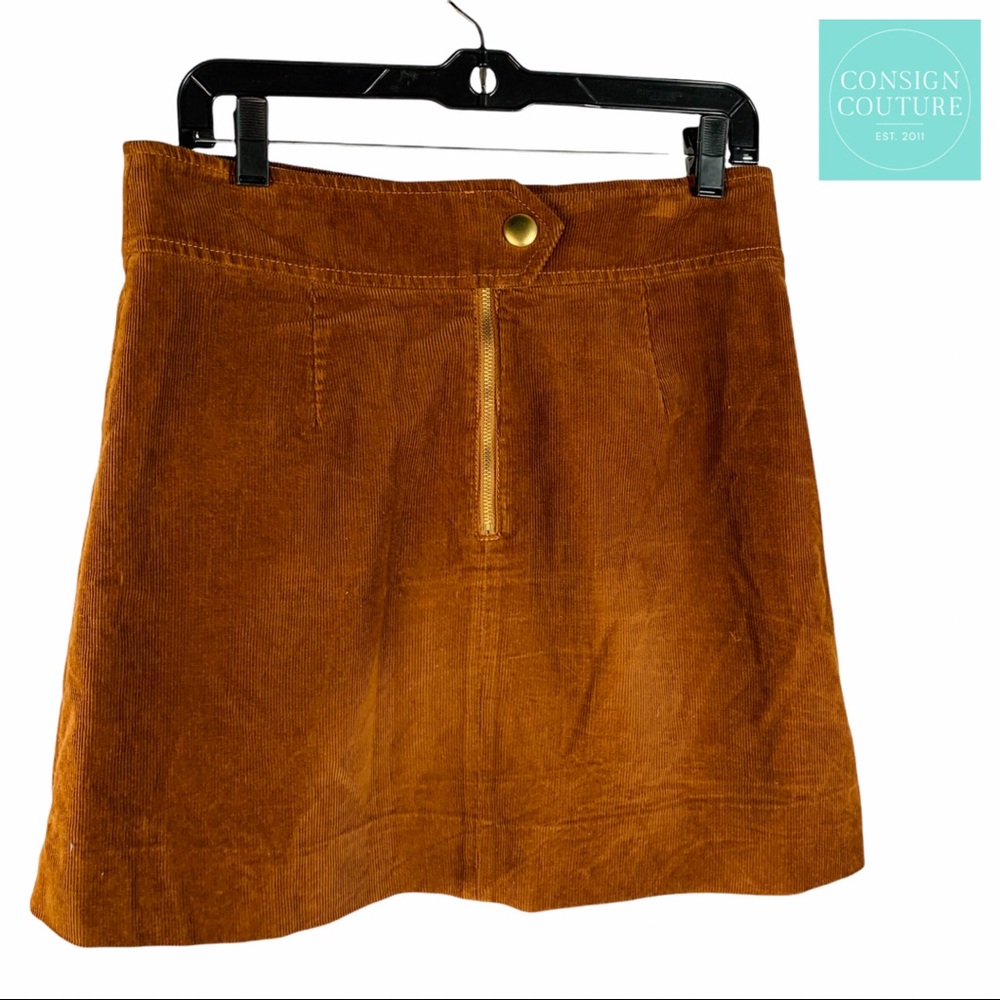 J. Crew Corduroy Mini Skirt